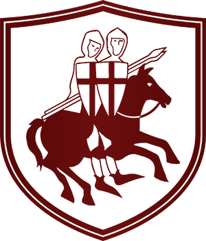 emblem-with-riders-brown